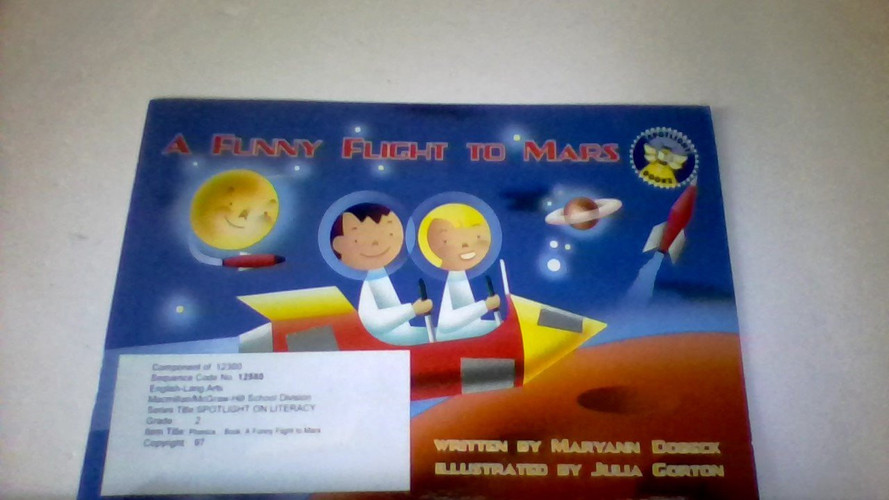 Cover of A funny flight to Mars
