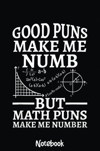 Math Puns Funny Math Teacher Gifts Notebook: Graph Paper Notebook, Grid Paper for Math and Science Students, Quad Ruled 4x4 110 Pages, 6x5097