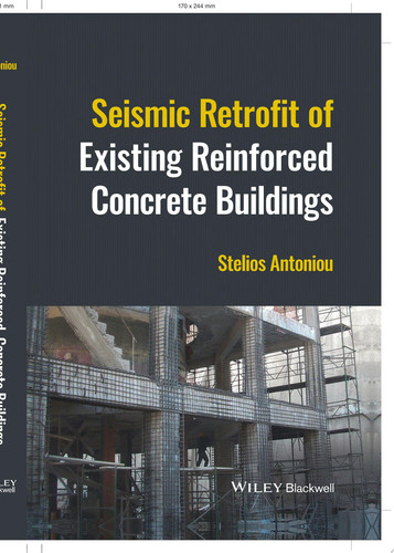 Seismic Retrofit of Existing Reinforced Concrete Buildings
