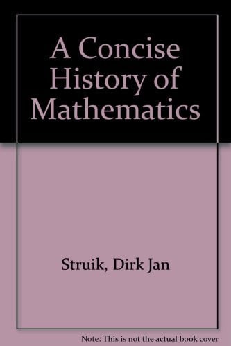 Cover of A Concise History of Mathematics