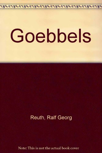 Cover of Goebbels