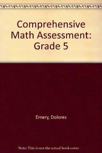 Cover of Comprehensive Math Assessment