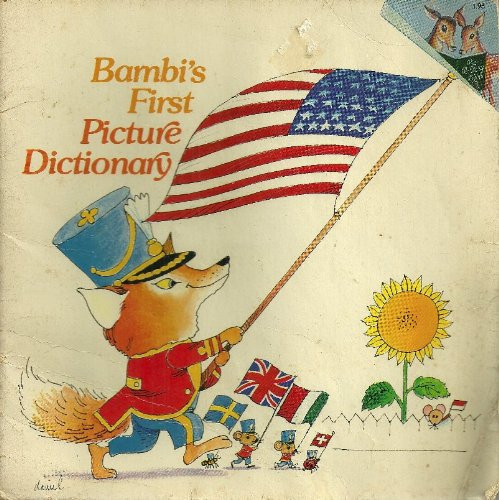 Cover of Bambi's First Picture Dictionary (Pic-A-Story Books)