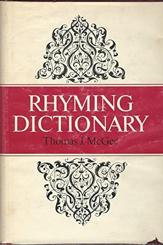 Cover of Rhyming dictionary