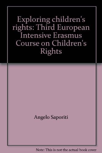 Cover of Exploring children's rights