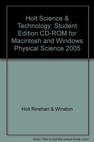Cover of Holt Science and Technology