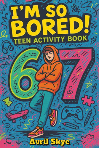 I'm So Bored! 6-7 Teen Activity Book: Sudoku | Word Search | Mazes | 150+ Puzzles | With Solutions | Great Gift for Christmas, Stocking Stuffers, ... Fun for Teens and Tweens (Trendy Teen Gifts)