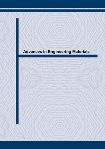 Advances in Engineering Materials: Proceedings of the 10th Irish Materials Forum Conference Imf10 University of Ulster at Coleraine, N. Ireland, September, 1994 (Key Engineering Materials)
