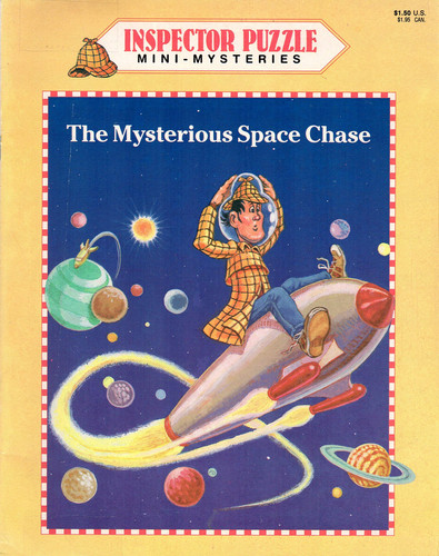 Cover of Mysterious Space Chase (Inspector Puzzle Mini Mysteries, 8-12)