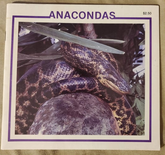 Cover of Anacondas (Snake Discovery Library)