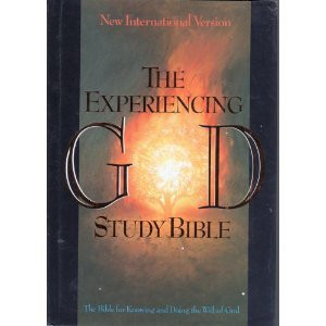 New International Version Experiencing God Study Bible Bonded Leather Burgundy Indexed