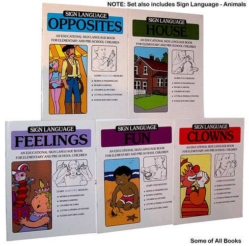 Cover of Sign Language Coloring Book