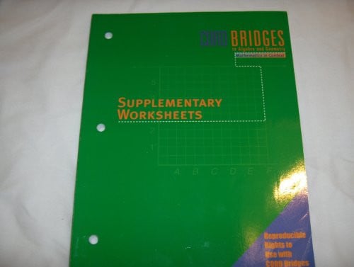 Cover of Cord Bridges to Algebra and Geometry Supplementary Worksheets