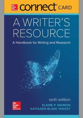 Connect Access Card for A Writer's Resource