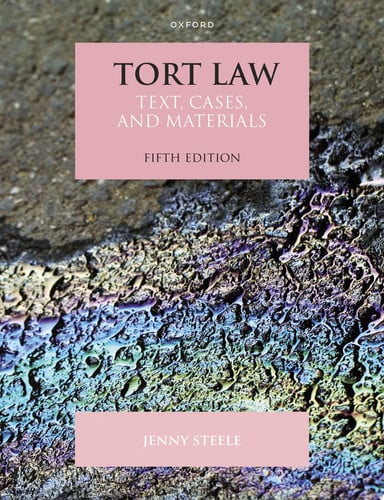 Tort Law Text, Cases, and Materials