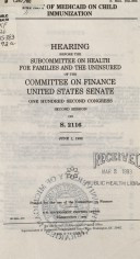 Cover of Impact of Medicaid on Child Immunization
