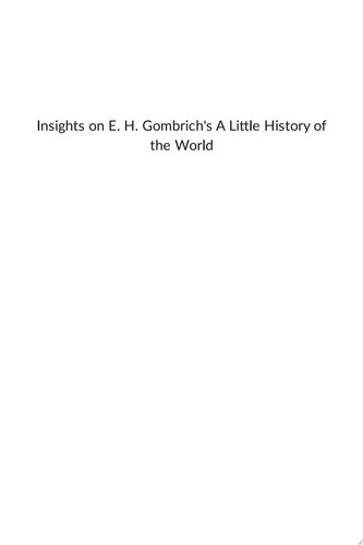 Summary of E. H. Gombrich's A Little History of the World