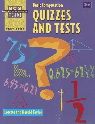 Quizzes and Tests Test Book