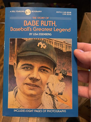 Cover of The story of Babe Ruth, baseball's greatest legend