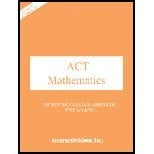 Cover of Act Mathematics