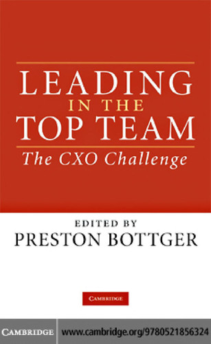 Leading in the Top Team The CXO Challenge