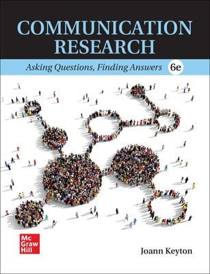 Communication Research Asking Questions, Finding Answers