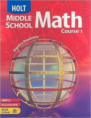 Cover of Middle School Math
