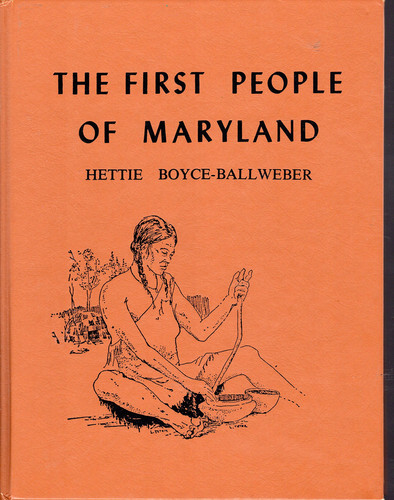 Cover of The first people of Maryland
