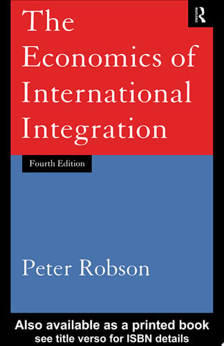 The Economics of International Integration 5th Ed