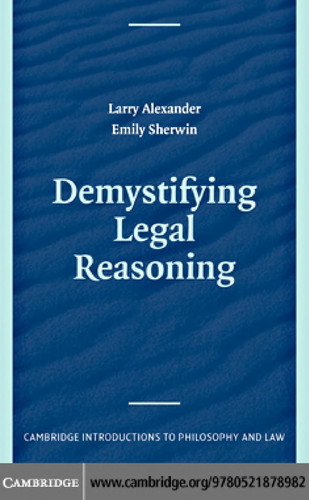 Demystifying Legal Reasoning