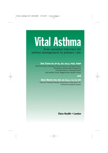 Vital Asthma Your Essential Reference for Asthma Management in Primary Care