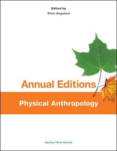 Annual Editions: Physical Anthropology, 23/e