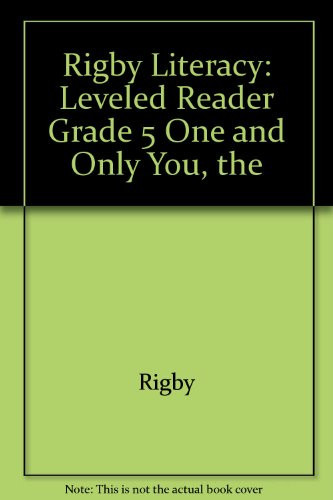 Cover of Rl 5 Nf 12 One and Only You Is