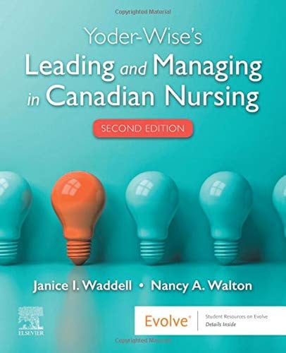 Leading and Managing in Canadian Nursing