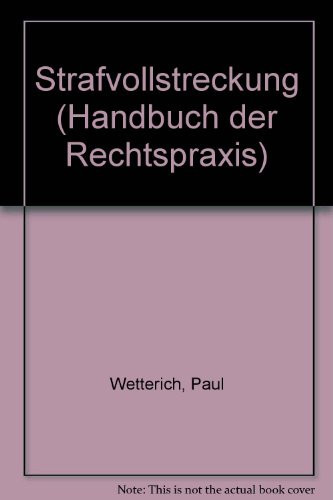 Strafvollstreckung