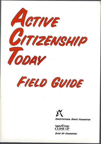 Cover of Active citizenship today field guide