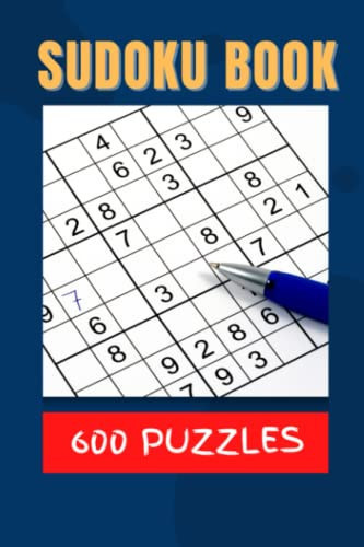 Sudoku Puzzle Book: For Travel, 600 Sudoku Puzzles