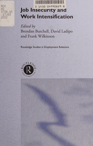 Job Insecurity and Work Intensification