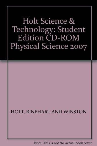 Cover of Holt Science And Technology