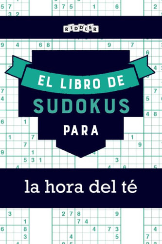 El libro de Sudokus para la hora del té