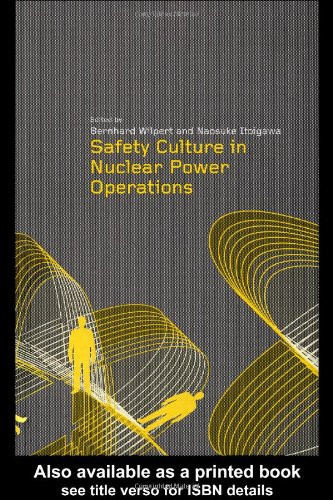 Safety Culture in Nuclear Power Operations