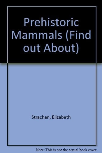 Cover of Prehistoricmammals