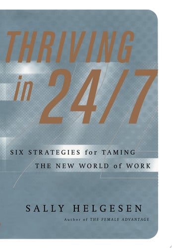 Thriving In 24/7 Six Strategies for Taming the New World of Work