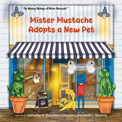 Cover of Mister Mustache Adopts a New Pet