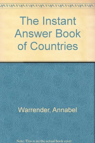 Cover of The Instant Answer Book of Countries