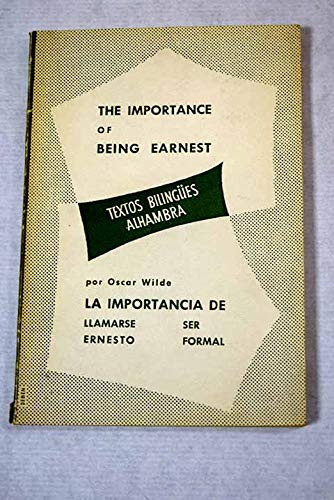 Importance of Being Earnest