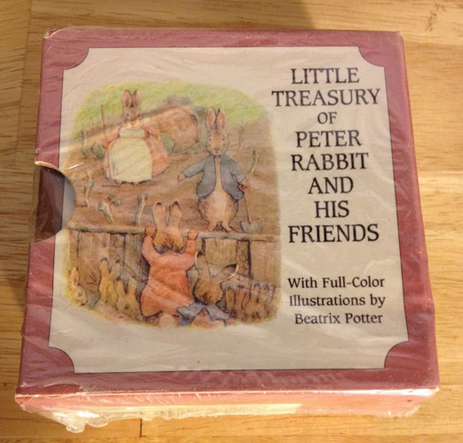 Cover of Little treasury of Peter Rabbit and his friends