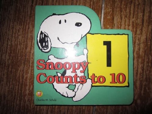 Cover of Snoopy Counts to 10 (Brighter Child)
