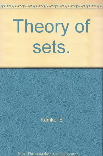 Theory of sets.