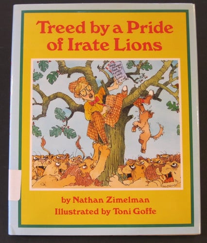 Cover of Treed by a pride of irate lions